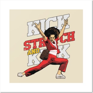 sally omalley KICK STRECH AND KICK Posters and Art